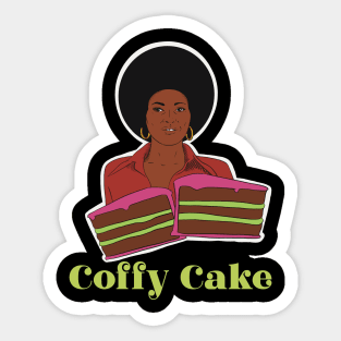 Coffy Cake Sticker